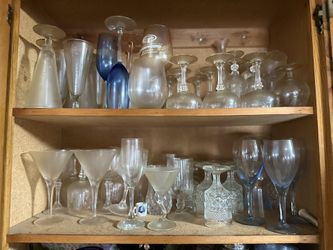 Princess House Crystal, Martini Glasses Glass Flutes