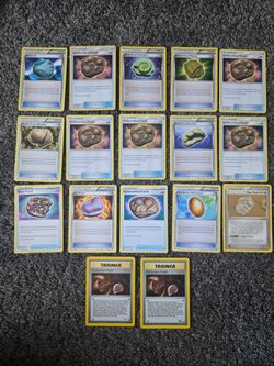 Pokemon Card Fossil Cards