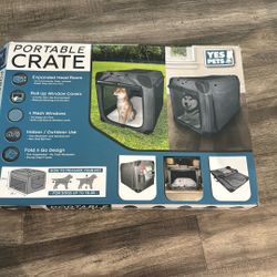 Potable Dog Crate Never Used