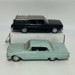 Vintage Promo Car Model Lot Ford Galaxie AMC Rambler Toy Car 
