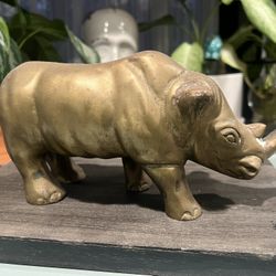 MCM heavy Brass Rhino 