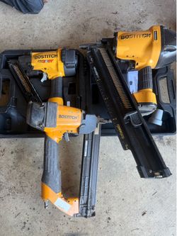 Bostitch StrapShot MCN150, F28WW Framing Nailer, & Nailer Kit, stapler'- Works Great