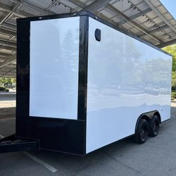 8.5x16 Enclosed Trailer Car Hauler