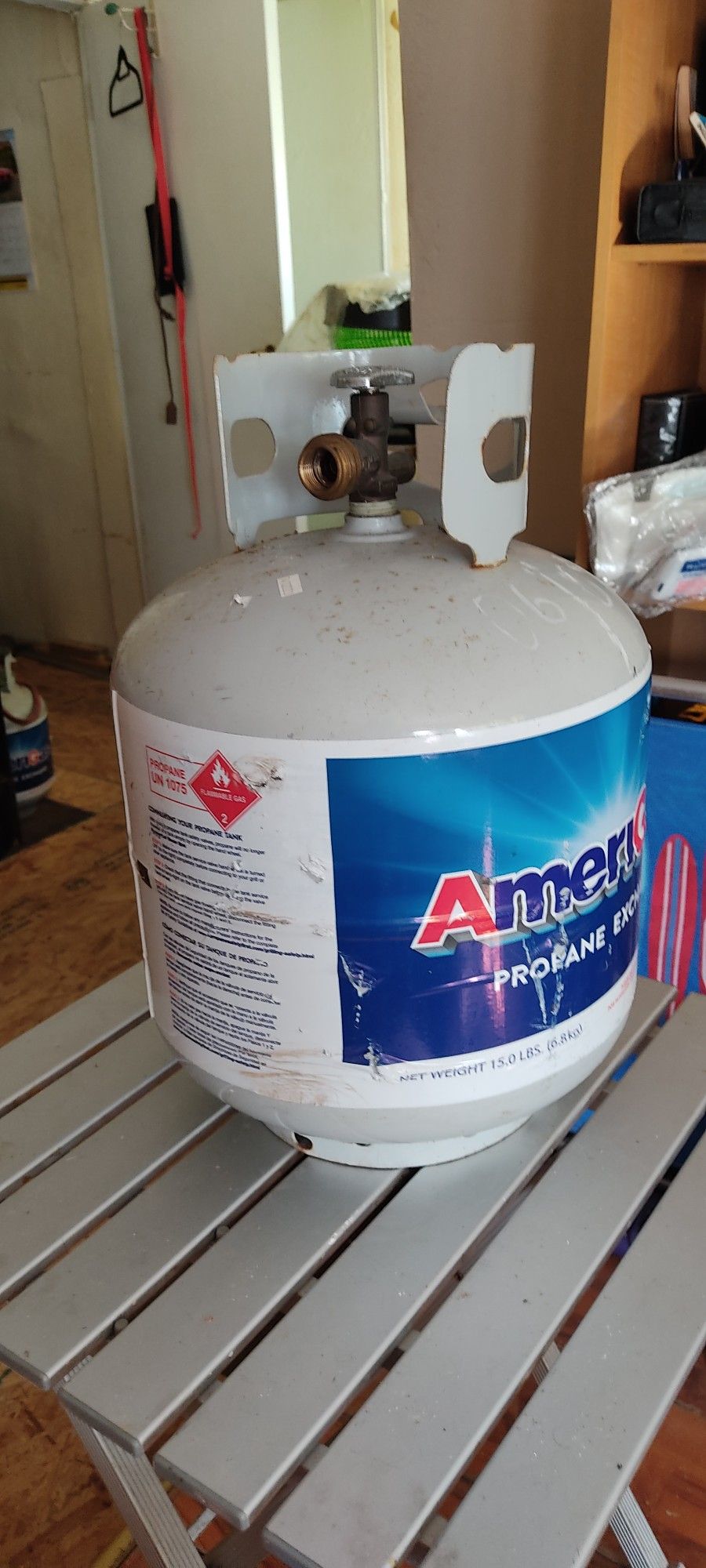 Propane Tank.