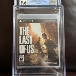 Brand New The Last Of Us PlayStation 3 PS3 Sealed/Graded CGC 9.6 A