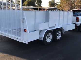 Landcaping trailer
