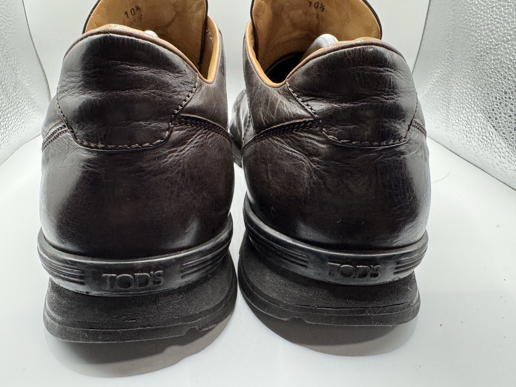 TODS slip on loafers SIZE # 10 1/2 display picture 2