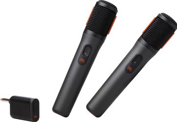 JBL Wireless Microphone Set | 2 JBL Mics + Dual-Channel Receiver Adapter, JBL Partybox Original