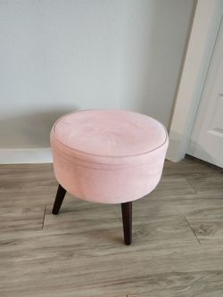 Pink Ottoman