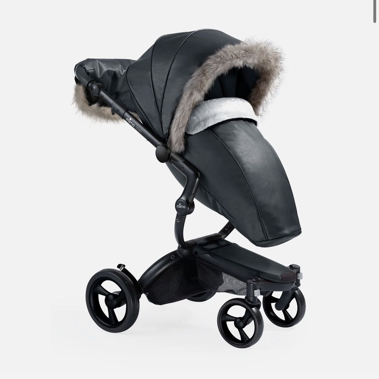 Mima Xari Winter Kit Outfit Black And Fur Coat Perfect Condition