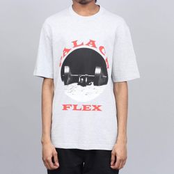 Palace London SS19 FLEX Gym Graphic classic Logo T-Shirt Sz Medium
