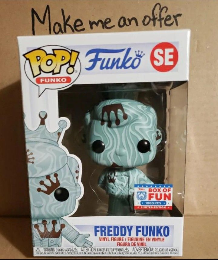 Freddy Funko Artist Series (Green & Brown) Limited Edition 1000 Piece Pop