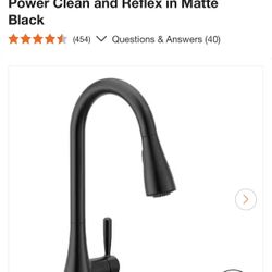 Moen single handle pull down sprayer kitchen faucet
