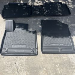 2021-2023 Hyundai Santa Fe OEM All Weather Mats for front and back.