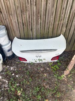 Infiniti g37 trunk