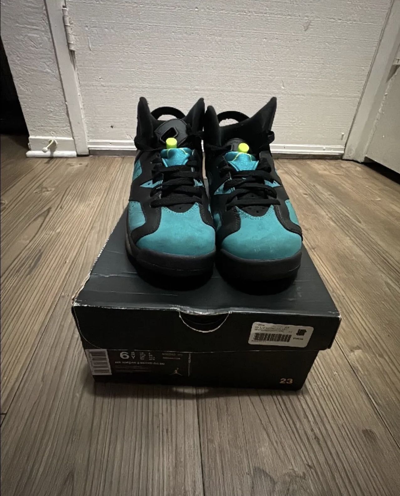 6.5Y JORDAN 6 TURBO GREEN