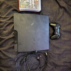 PS3 With Games 