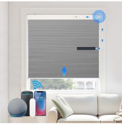 Allesin Motorized Cellular Shades for Window