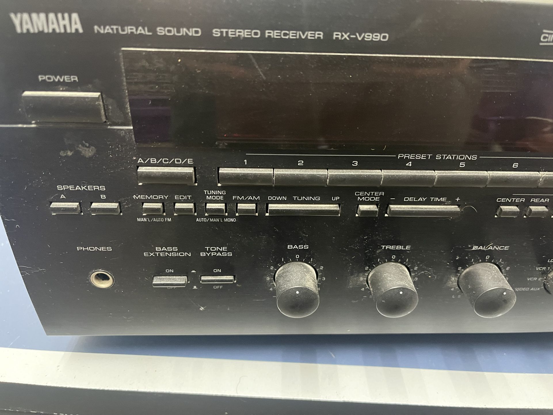 Yamaha RX-V990 Natural Sound Stereo Receiver