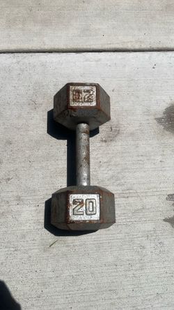 20 pound dumbbell