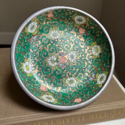 Vintage Japanese Hand Painted Porcelain Decorative Bowl ( D7" ) firm on price