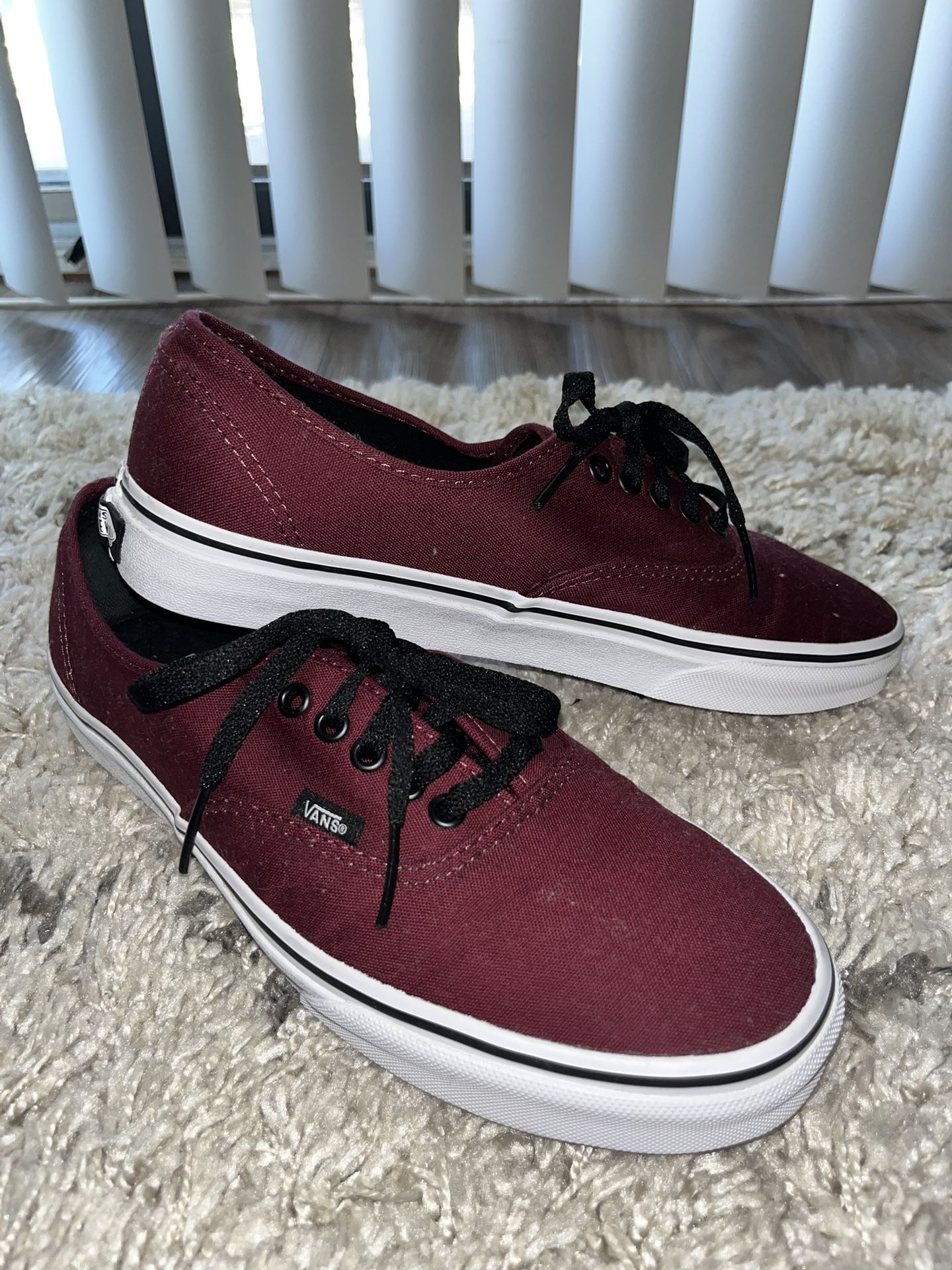 Vans Classic Burgundy Canvas - Men’s 9.5