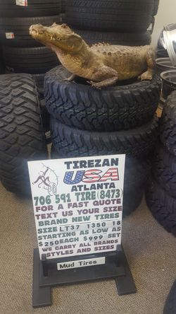 37 1350 18 BRAND NEW TIRE TIRES $250 EACH $999 SET