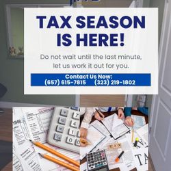 Taxes !!!! Llama Para Hacer Una Cita 