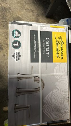 New vanity faucet, American Standard