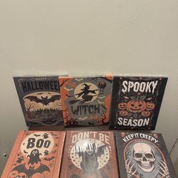 Halloween Canvases 