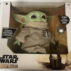 Mandalorian Grogu Doll