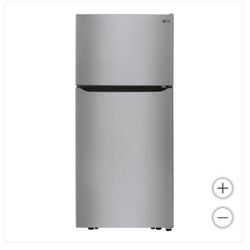 LG Fridge 20 Cu Ft Brand New Refrigerator Stainless Steel