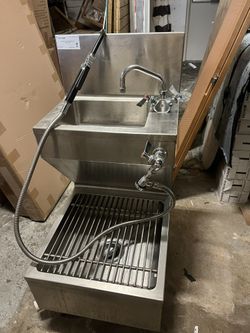 CMS Combination Hand Sink/ Mop Sink