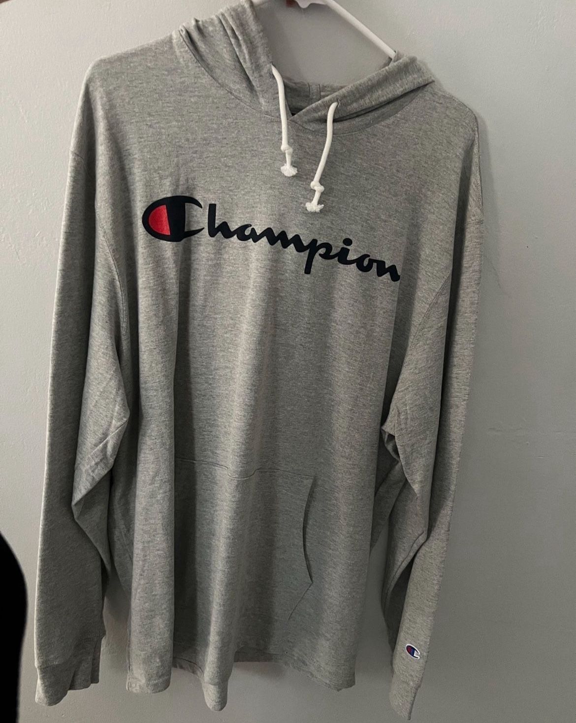 men’s L champion hoodie