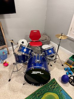 SPL Youth Drum Set. Like new, barely used