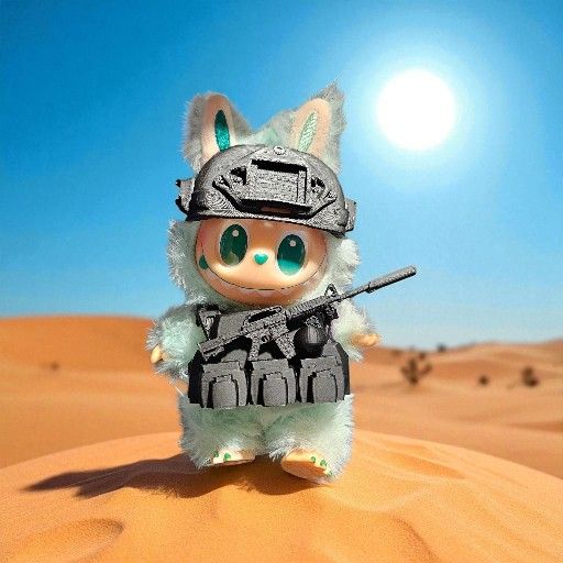 LABUBU BUllet Pr00f Vest and Helmet..