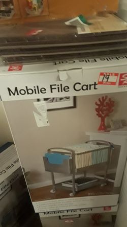 Mobile file cart