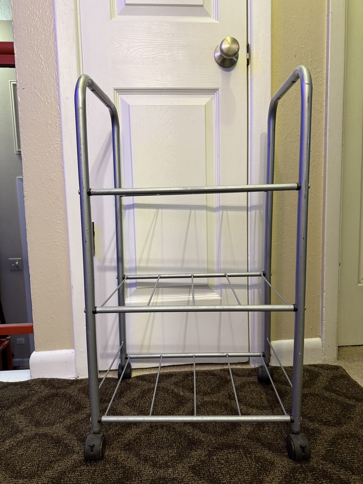 3-Tier Metal Shoe Rack