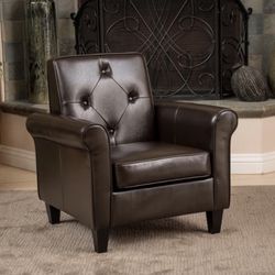 Brown Club Chair