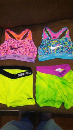 Nike Pro work out gear. Used normal wear. Asking $30 firm