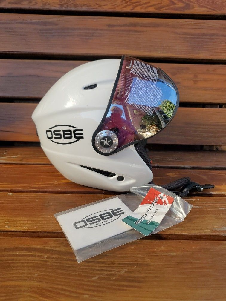 Osbe Ski/Snowboard Helmet With Wisor