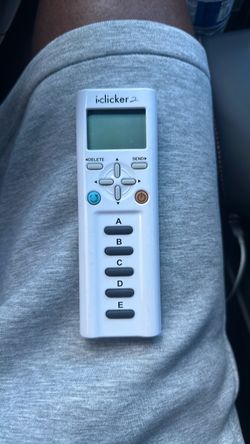 Iclicker 2 Student Remote