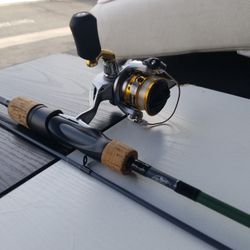 Bass Pro Shops Fishing Poel With Shimano Sedano 500 Reel