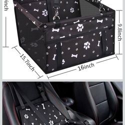 Card seat for dog 🐶