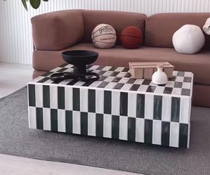 CUSTOM TILED COFFEE TABLE / SIDE TABLE