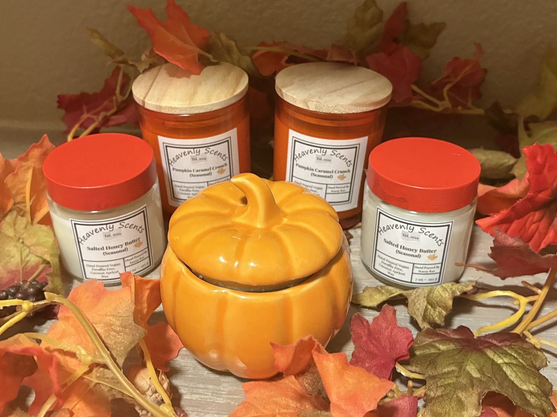 Falling for scents candles