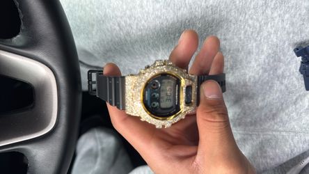 Iced out g shock