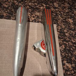 1930'S-40's Front And Rear High Guards (Pull Down)
