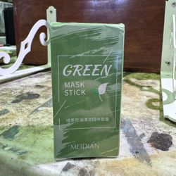 Meidian Green Tea Mask Solid Face Mask Stick Oil Control Moisturizing Cleaning