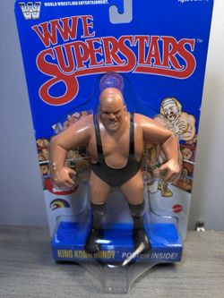 New Mattel WWE Superstars LJN King Kong Bundy 8” Blue Card 1980's Retro